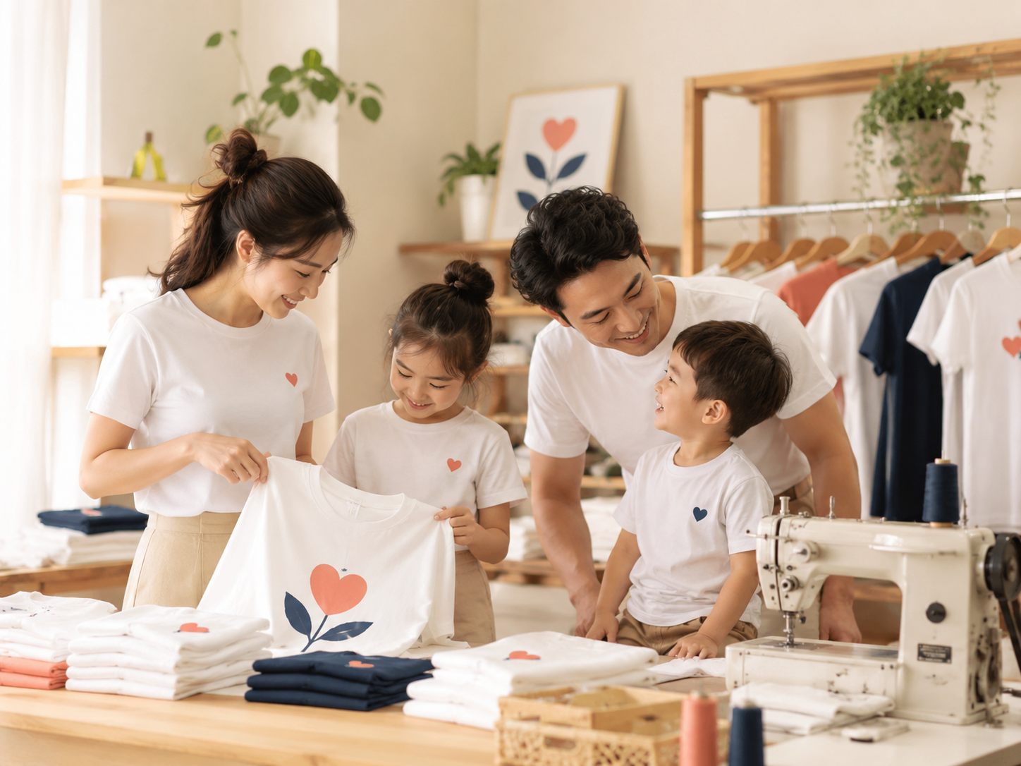 Gia đình và hoạt động tại xưởng Familylove